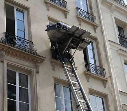 monte-charges débarras appartement paris